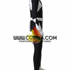 Cosrea Mighty Morphin Power Rangers Black Ranger Cosplay Costume