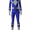 Cosrea Mighty Morphin Power Rangers Blue Ranger Cosplay Costume TV & Movies