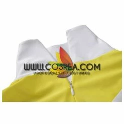 Cosrea Mighty Morphin Power Rangers Yellow Ranger Cosplay Costume