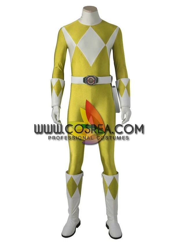 Cosrea TV & Movies Power Rangers Zyuranger Yellow Ranger Cosplay Costume