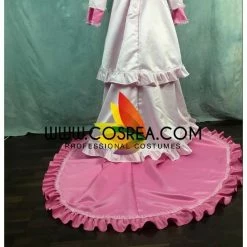 Cosrea Cosplay Costumes Puella Magi Madoka Ultimate Satin With Extended Train Cosplay Costume