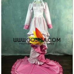 Cosrea Cosplay Costumes Puella Magi Madoka Ultimate Satin With Extended Train Cosplay Costume