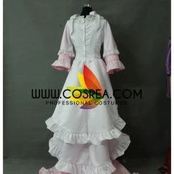 Cosrea Puella Magi Madoka Ultimate Matte Satin With Lace Trim Cosplay Costume Cosplay Costumes