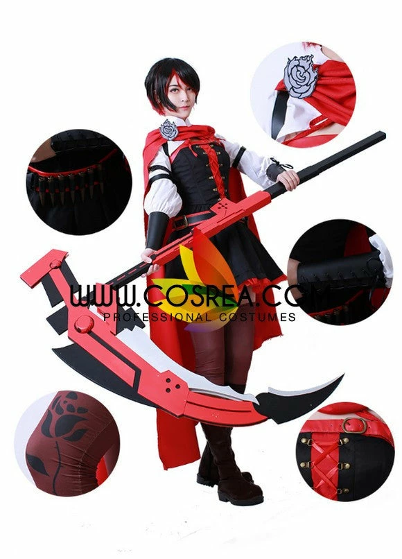 Cosrea Anime Costumes RWBY Ruby Rose Season 4 Cosplay Costume