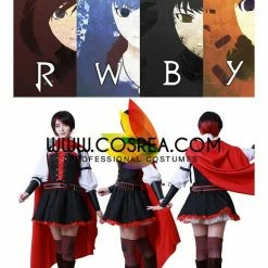 Cosrea Anime Costumes RWBY Ruby Rose Season 4 Cosplay Costume
