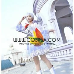 Cosrea RWBY White Weiss Season 1 Cosplay Costume Anime Costumes
