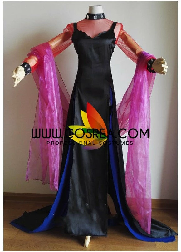 Cosrea Anime Costumes Sailormoon Dark Lady Extended Length Cosplay Costume