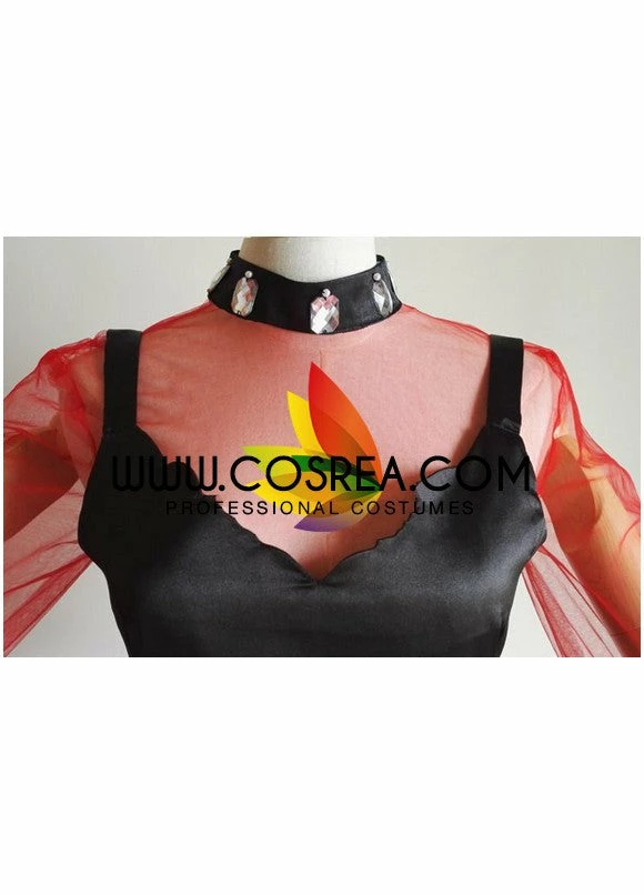 Cosrea Anime Costumes Sailormoon Dark Lady Extended Length Cosplay Costume