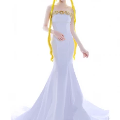 Cosrea Anime Costumes Sailormoon Neo Queen Gold Cosplay Costume