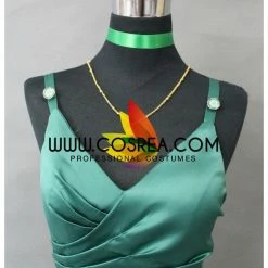 Cosrea Sailormoon Princess Neptune Dark Green Cosplay Costume