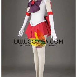 Cosrea Anime Costumes Sailormoon Sailor Mars Rei Hino Cosplay Costume