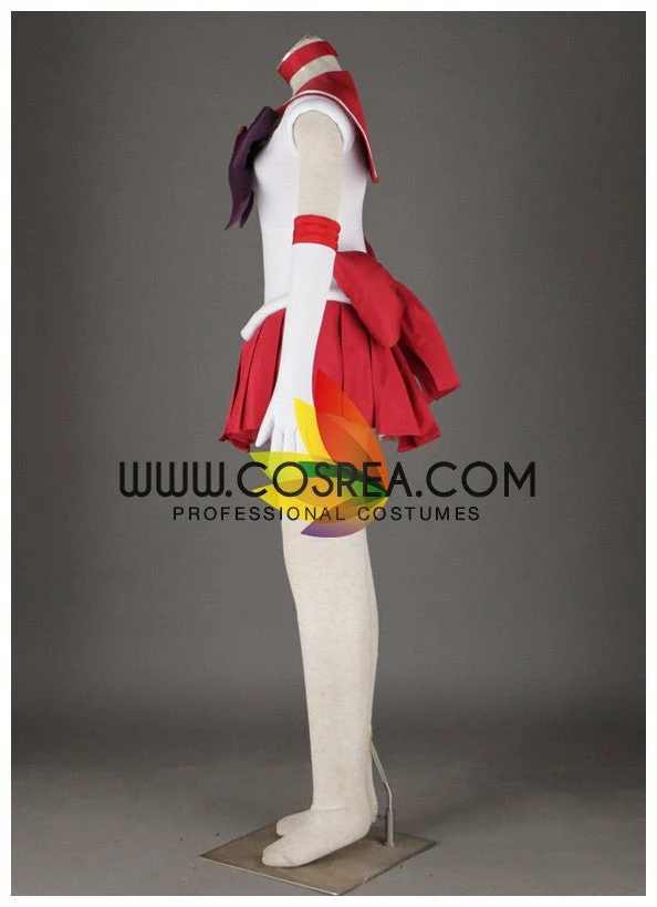 Cosrea Anime Costumes Sailormoon Sailor Mars Rei Hino Cosplay Costume