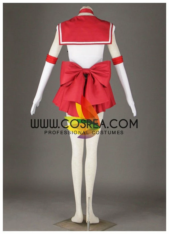 Cosrea Anime Costumes Sailormoon Sailor Mars Rei Hino Cosplay Costume