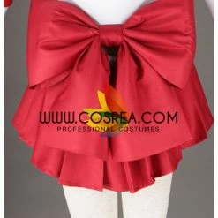 Cosrea Anime Costumes Sailormoon Sailor Mars Rei Hino Cosplay Costume
