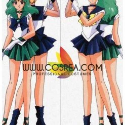 Cosrea Sailormoon Sailor Neptune Michiru Kaioh Cosplay Costume