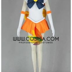 Cosrea Sailormoon Sailor Venus Minako Aino Cosplay Costume Anime Costumes