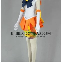 Cosrea Sailormoon Sailor Venus Minako Aino Cosplay Costume Anime Costumes