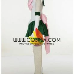 Cosrea Sailormoon Super S Sailor Jupiter Makoto Kino Cosplay Costume