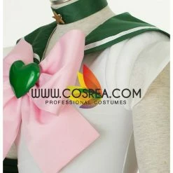 Cosrea Sailormoon Super S Sailor Jupiter Makoto Kino Cosplay Costume