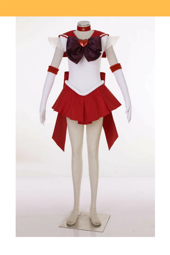 Cosrea Anime Costumes Sailormoon Super S Sailor Mars Rei Hino Cosplay Costume