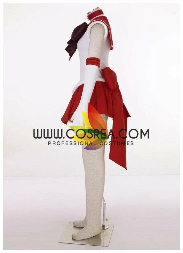 Cosrea Anime Costumes Sailormoon Super S Sailor Mars Rei Hino Cosplay Costume
