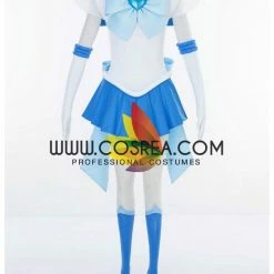 Cosrea Sailormoon Super S Sailor Mercury Ami Mizuno Cosplay Costume