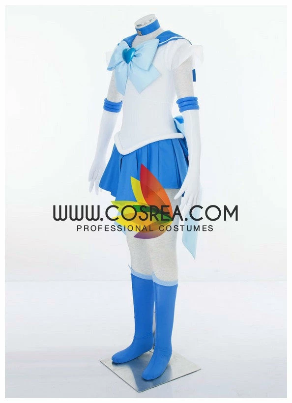 Cosrea Sailormoon Super S Sailor Mercury Ami Mizuno Cosplay Costume
