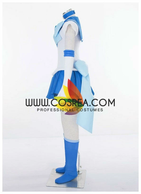 Cosrea Sailormoon Super S Sailor Mercury Ami Mizuno Cosplay Costume