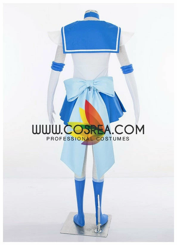Cosrea Sailormoon Super S Sailor Mercury Ami Mizuno Cosplay Costume