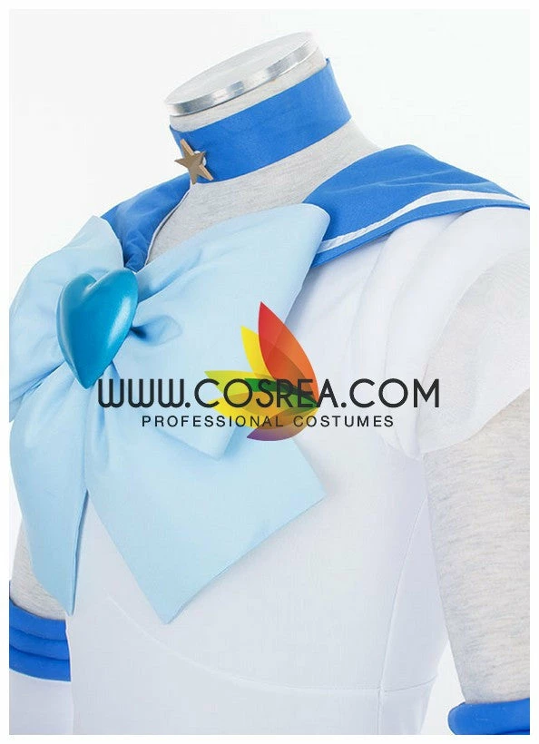 Cosrea Sailormoon Super S Sailor Mercury Ami Mizuno Cosplay Costume