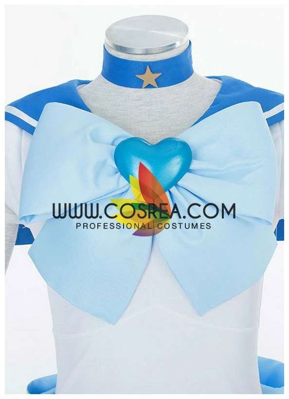 Cosrea Sailormoon Super S Sailor Mercury Ami Mizuno Cosplay Costume