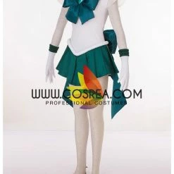 Cosrea Sailormoon Super S Sailor Neptune Michiru Kaioh Cosplay Costume