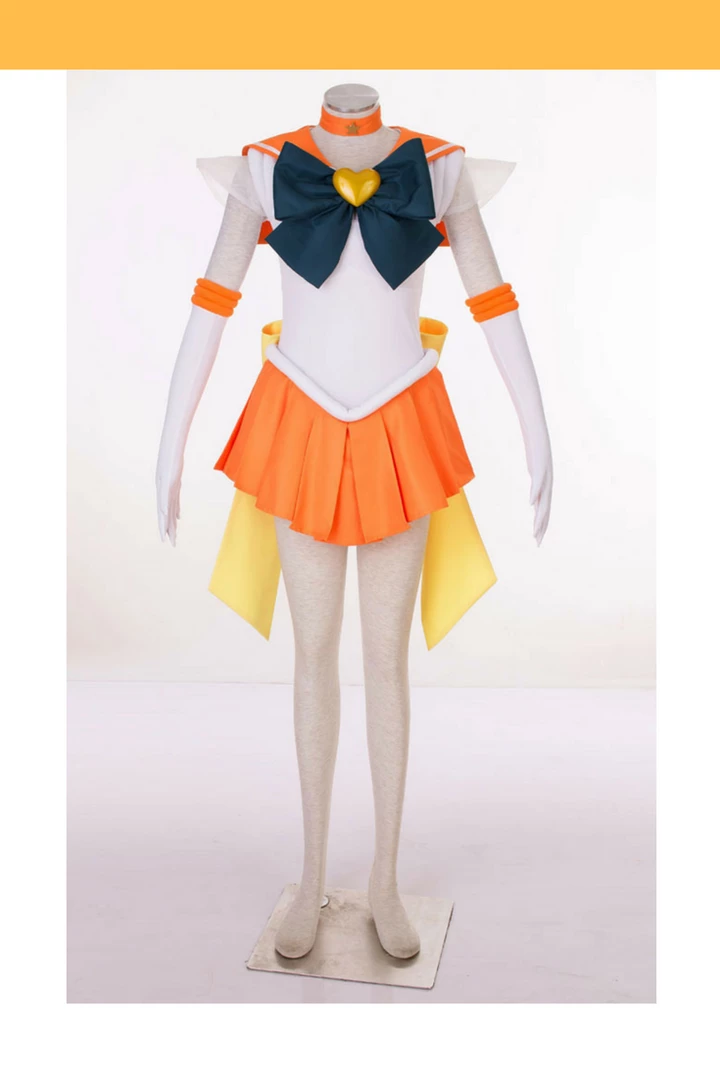 Cosrea Anime Costumes Sailormoon Super S Sailor Venus Minako Aino Cosplay Costume