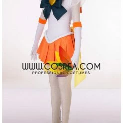 Cosrea Anime Costumes Sailormoon Super S Sailor Venus Minako Aino Cosplay Costume