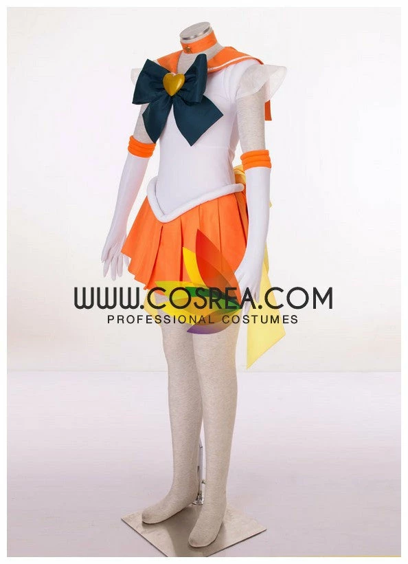 Cosrea Anime Costumes Sailormoon Super S Sailor Venus Minako Aino Cosplay Costume