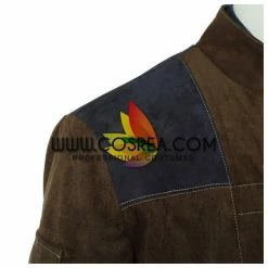Cosrea TV & Movies Han Solo Star Wars Suede Leather Cosplay Costume