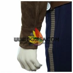 Cosrea TV & Movies Han Solo Star Wars Suede Leather Cosplay Costume