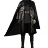 Cosrea Luke Skywalker Ahch To Island Last Jedi PU Leather Cosplay Costume