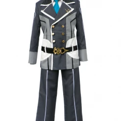 Cosrea Starry Sky Seigetsu Academy Male Uniform With Blue Tie Cosplay Costume