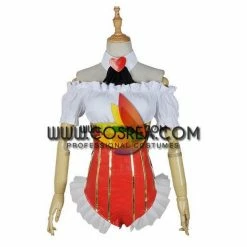 Cosrea Super Sonico Red Queen Cosplay Costume Anime Costumes