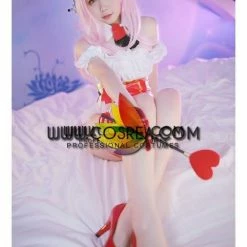 Cosrea Super Sonico Red Queen Cosplay Costume Anime Costumes