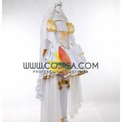 Cosrea Sword Art Online SR Alice Zuberg Wedding Cosplay Costume Anime Costumes