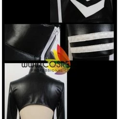Cosrea Anime Costumes Tokyo Ghoul Ken Kaneki PU Leather Battle Cosplay Costume