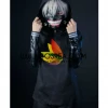 Cosrea Anime Costumes Tokyo Ghoul Ken Kaneki PU Leather Complete Cosplay Costume