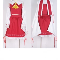 Cosrea Anime Costumes Touhou Project Immaterial & Missing Power Reimu Hakurei Cosplay Costume