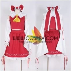 Cosrea Anime Costumes Touhou Project Immaterial & Missing Power Reimu Hakurei Cosplay Costume