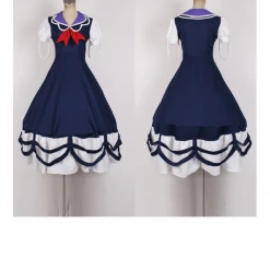 Cosrea Anime Costumes Touhou Project Imperishable Night Keine Blue Version Cosplay Costume