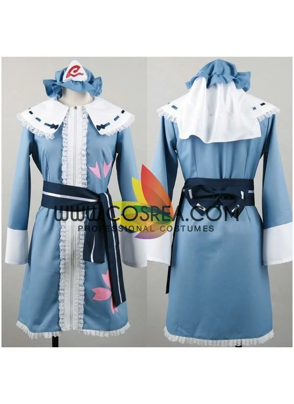 Cosrea Touhou Project Imperishable Night Yuyuko Saigyouzi Cosplay Costume Anime Costumes
