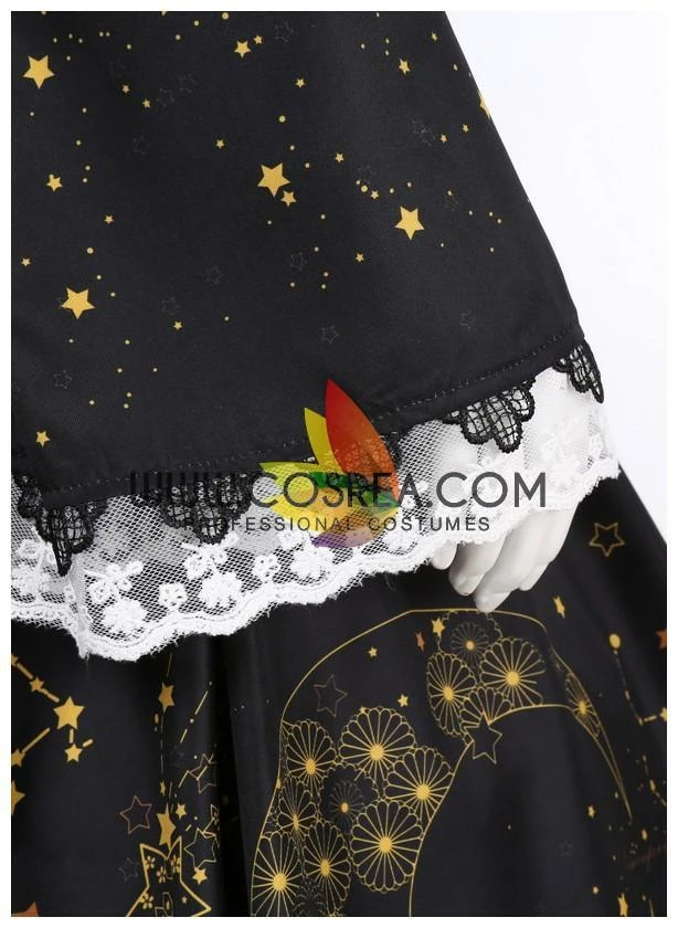 Cosrea Anime Costumes Touhou Project Marisa Kirisame Starry Cosplay Costume