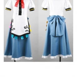 Cosrea Anime Costumes Touhou Project Scarlet Weather Rhapsody Hinanawi Tenshi Cosplay Costume